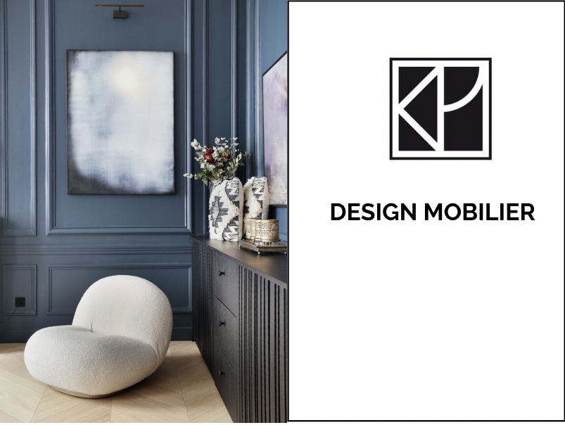 photo representant la prestation du design de mobilier réalisé par l'architecte d'intérieur en ligne Karine Perez